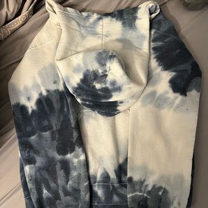 Zine Blue Tie Dye Hoodie